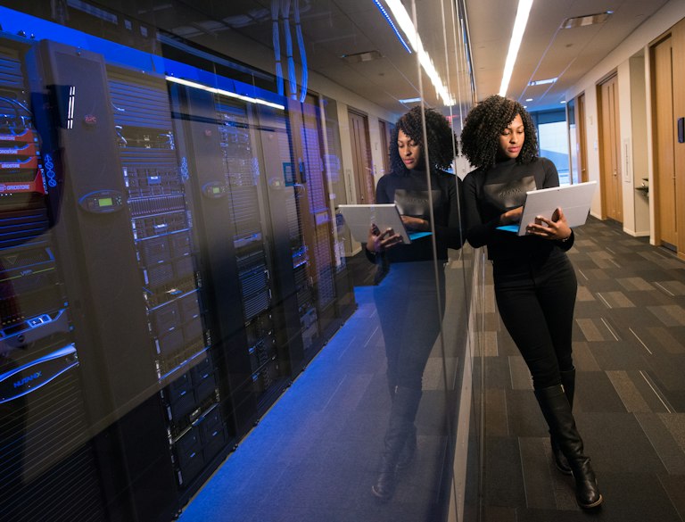 Mesonsoft security team at the data center